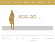Tablet Screenshot of mevrouwhoeven.nl